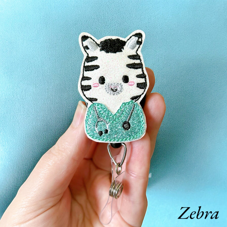 Nurse Animal Badge Toppers