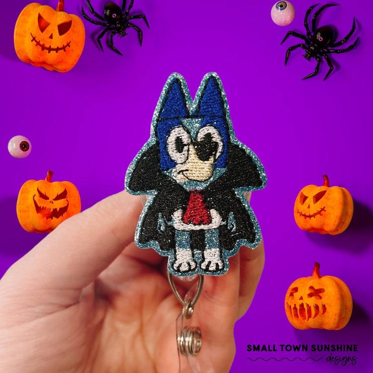 Bluey & Bingo Halloween Badge Toppers