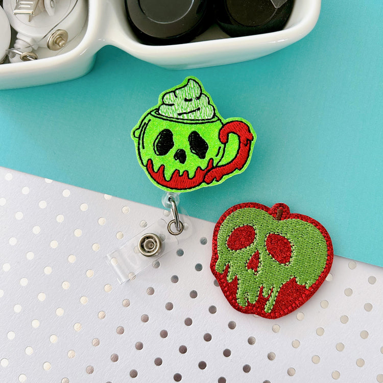 Poison Apple Badge Toppers