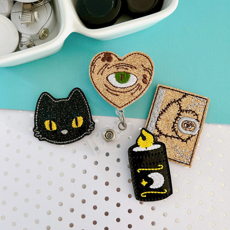 Halloween Witches Badge Topper Collection