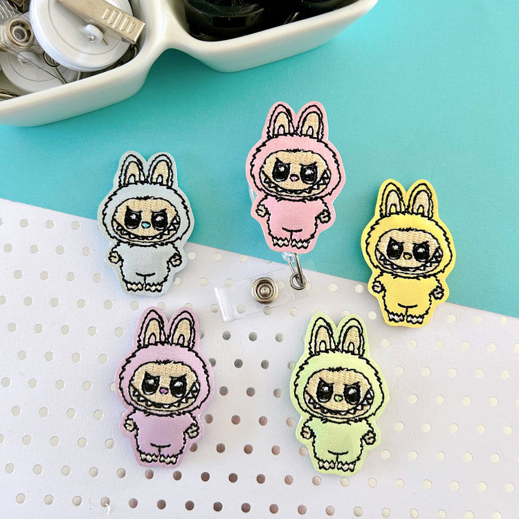 Pastel BuBu Critter Badge Toppers