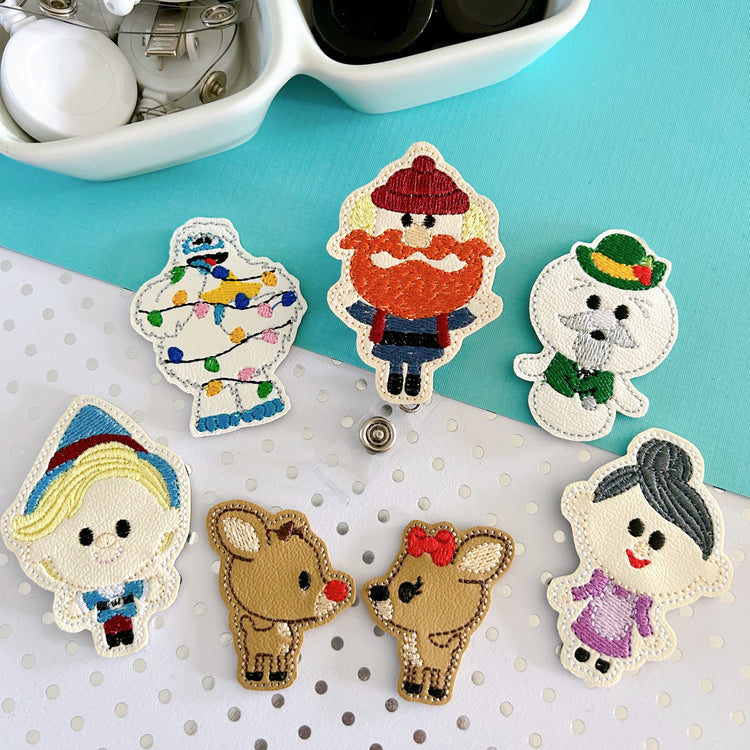 Classic Reindeer Story Badge Toppers