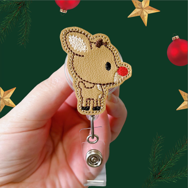 Classic Reindeer Story Badge Topper Collection