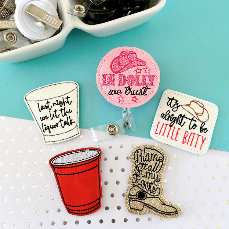 Country Music Badge Topper