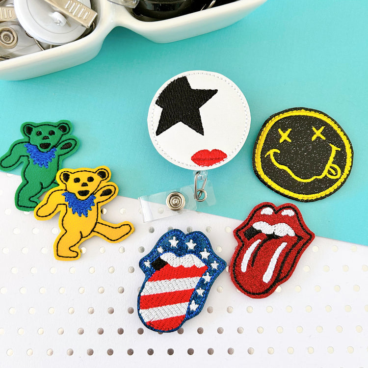 Iconic Band Badge Toppers