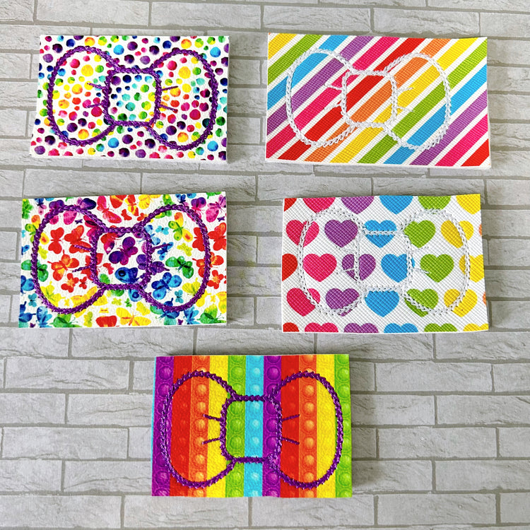 Destash - Rainbow Style Bows