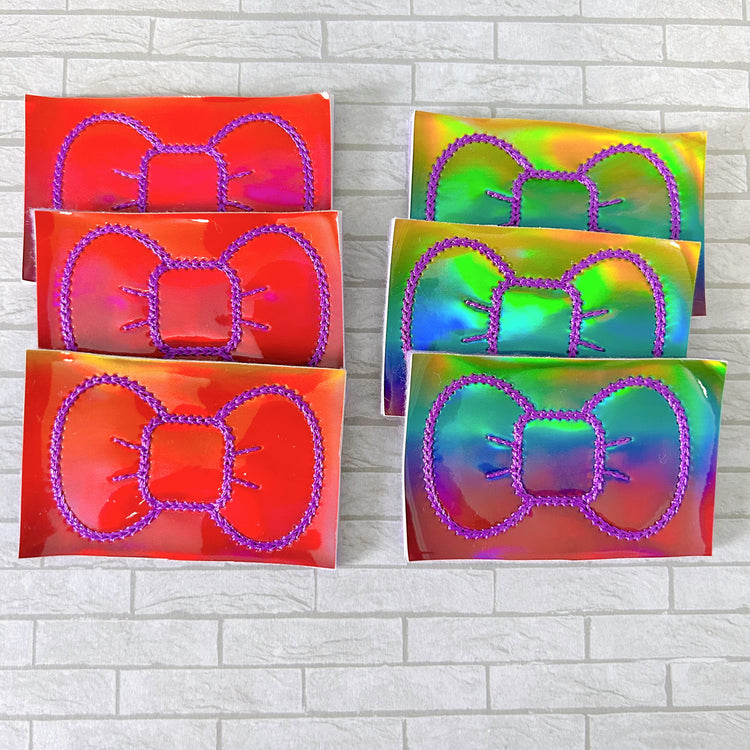 Destash - Holographic Ombre Bows