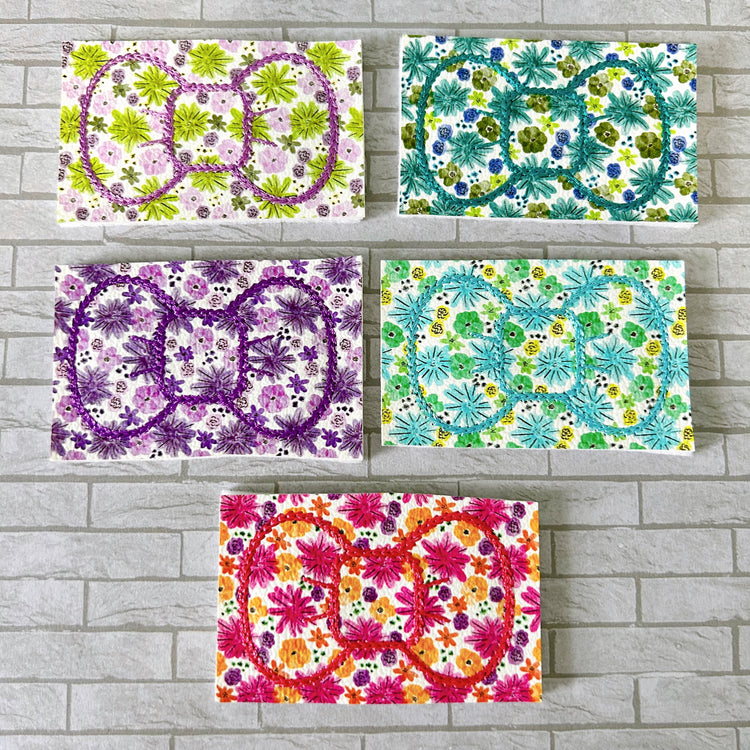 Destash - Bright Floral Bows