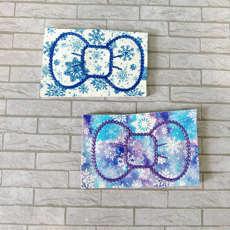 Destash - Snowflake Bows