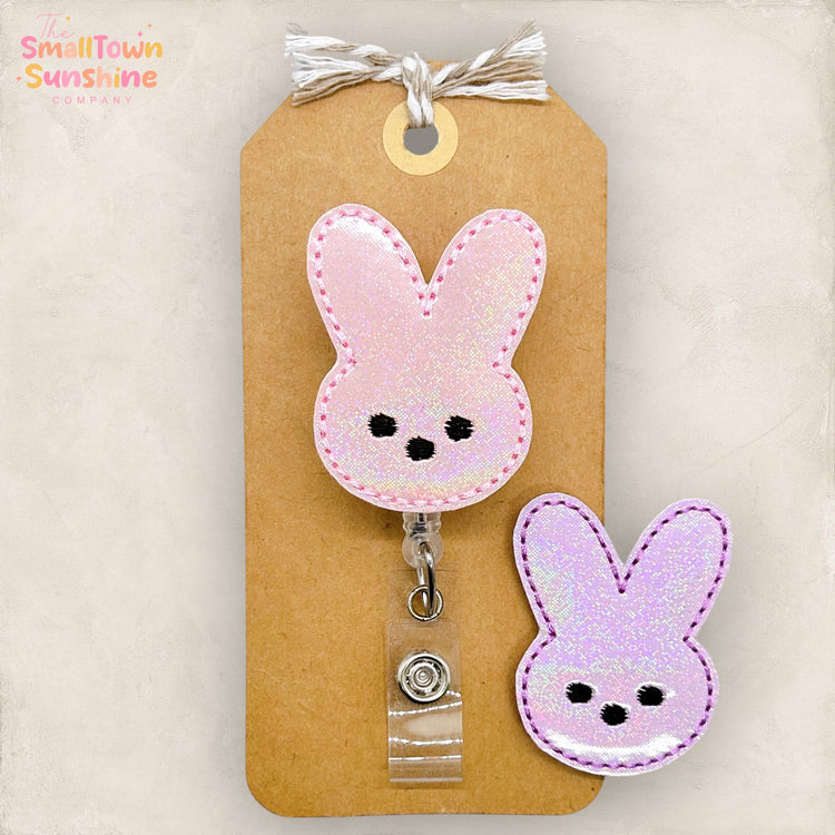 Pastel Easter Marshmallow Badge Toppers