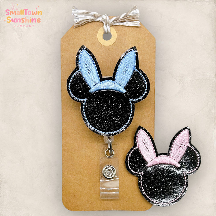 Mouse Bunny Badge Toppers