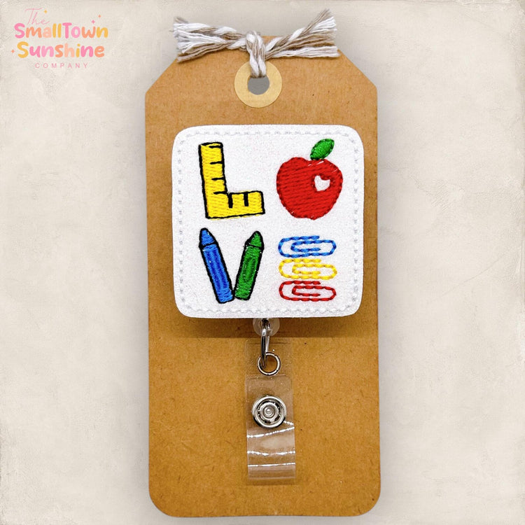 School Love Badge Topper