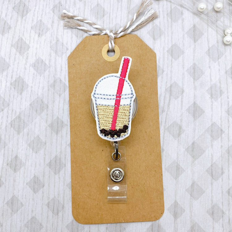 Boba Tea Badge Topper