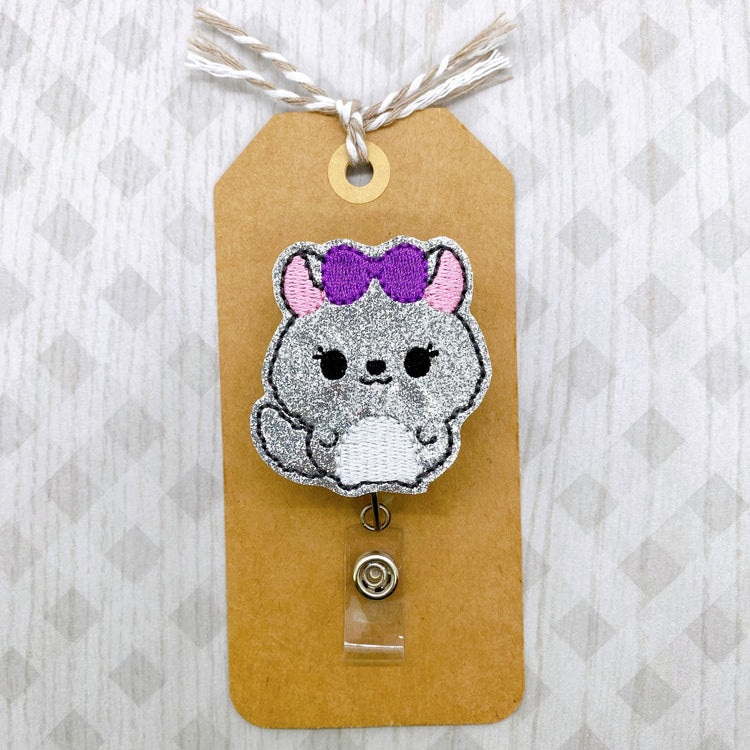 Chinchilla Badge Topper