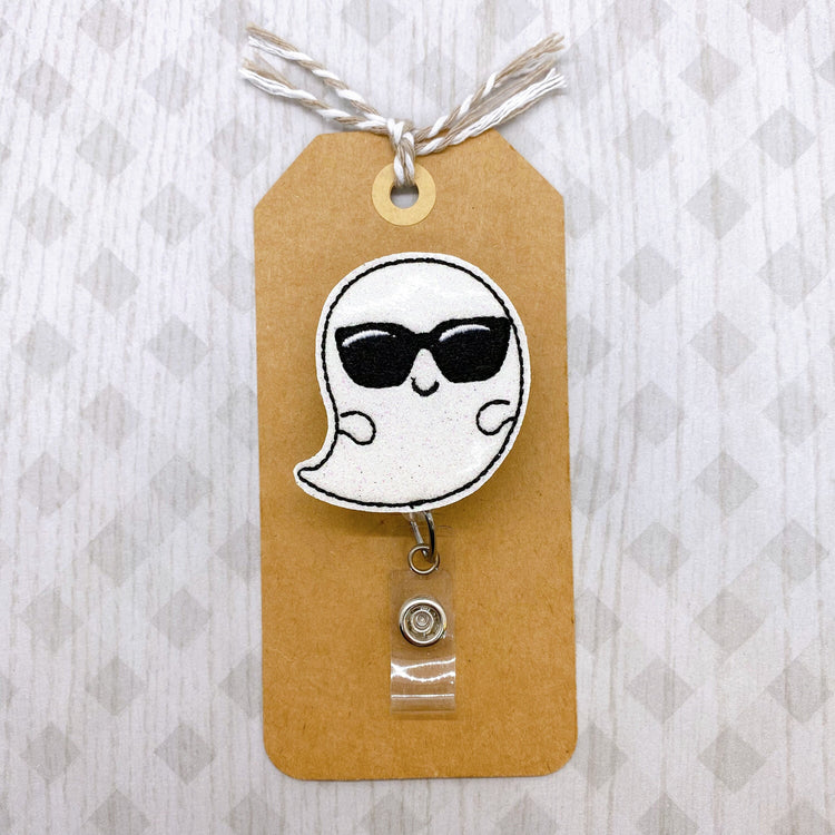 Cool Ghost Badge Topper