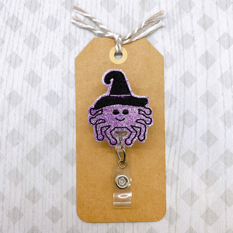 Spider Witch Badge Topper