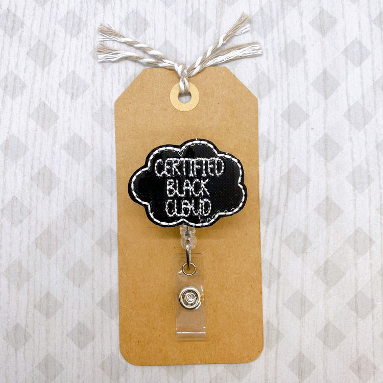 Certified Black Cloud Badge Topper