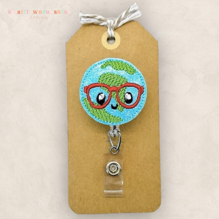 Geeky Earth Badge Topper