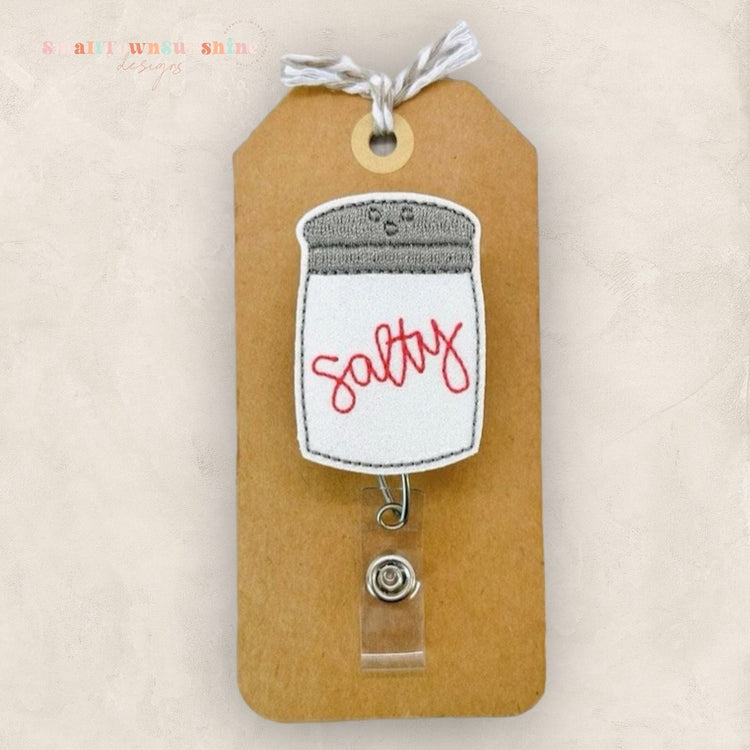 Salty Badge Topper