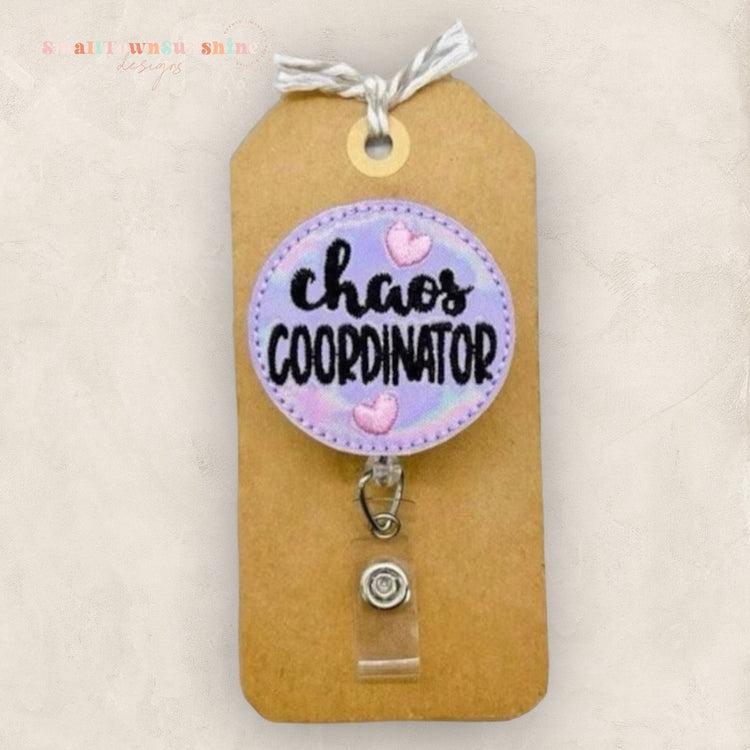 Chaos Coordinator Badge Topper