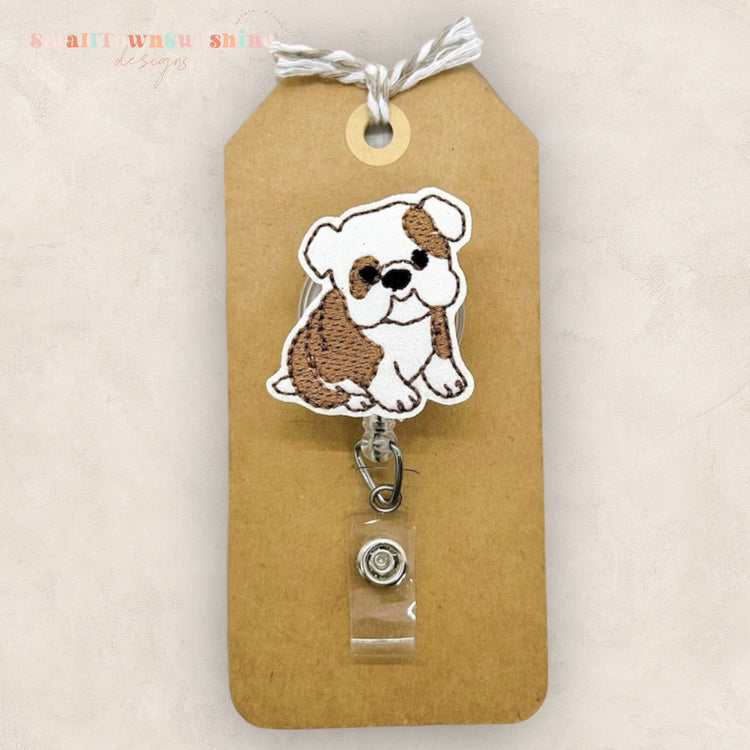 Bulldog Badge Topper