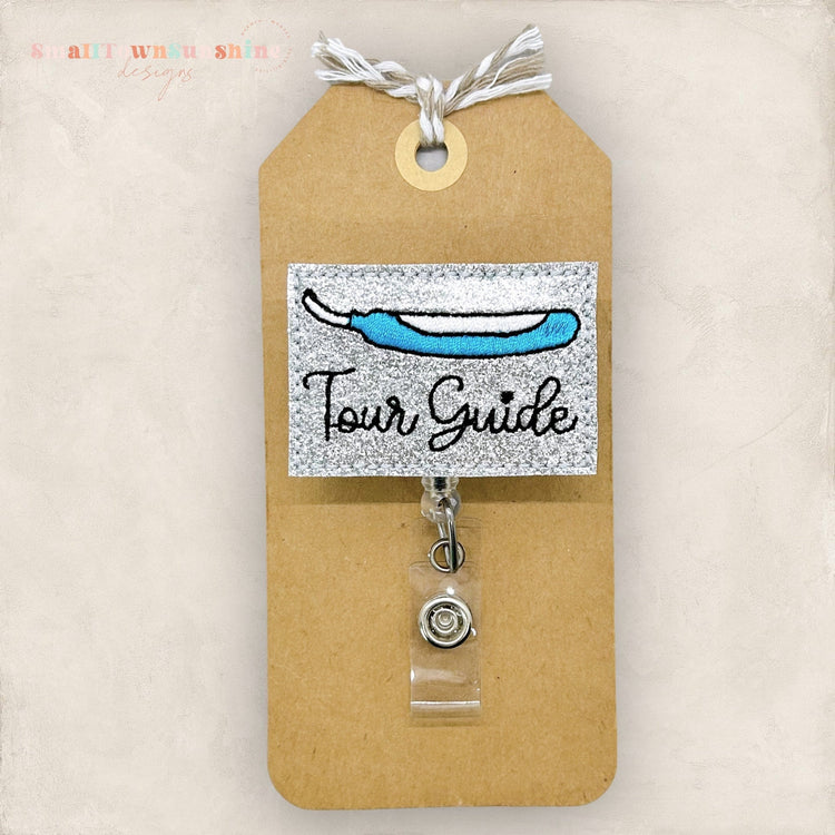 Tour Guide Badge Topper