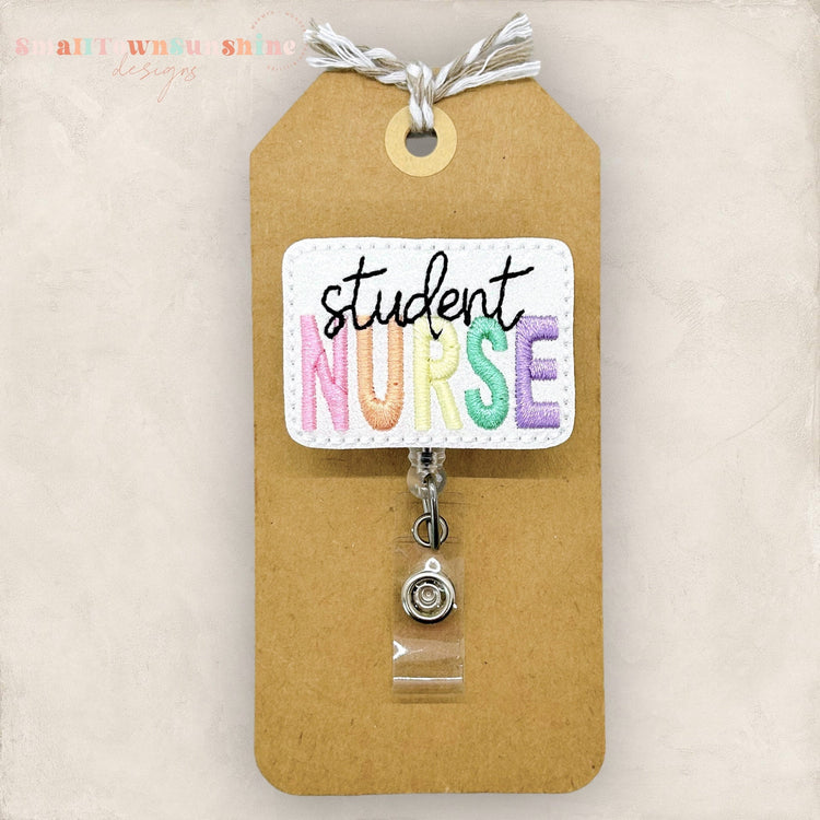 Student Nurse Badge Topper