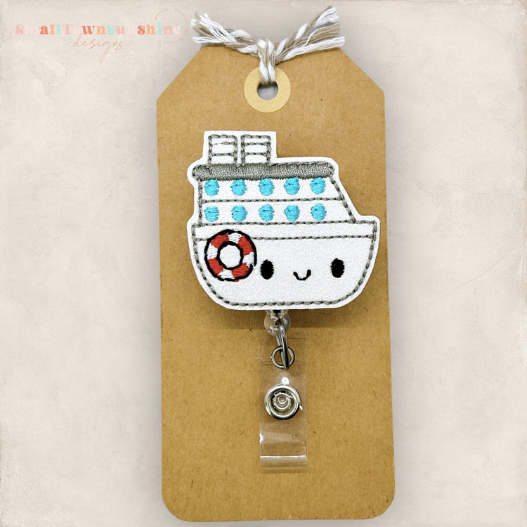 Cruise Ship Badge Topper