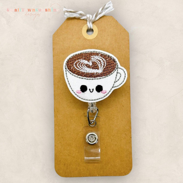Cappuccino Badge Topper