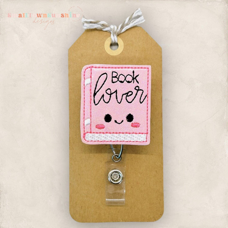 Book Lover Badge Topper