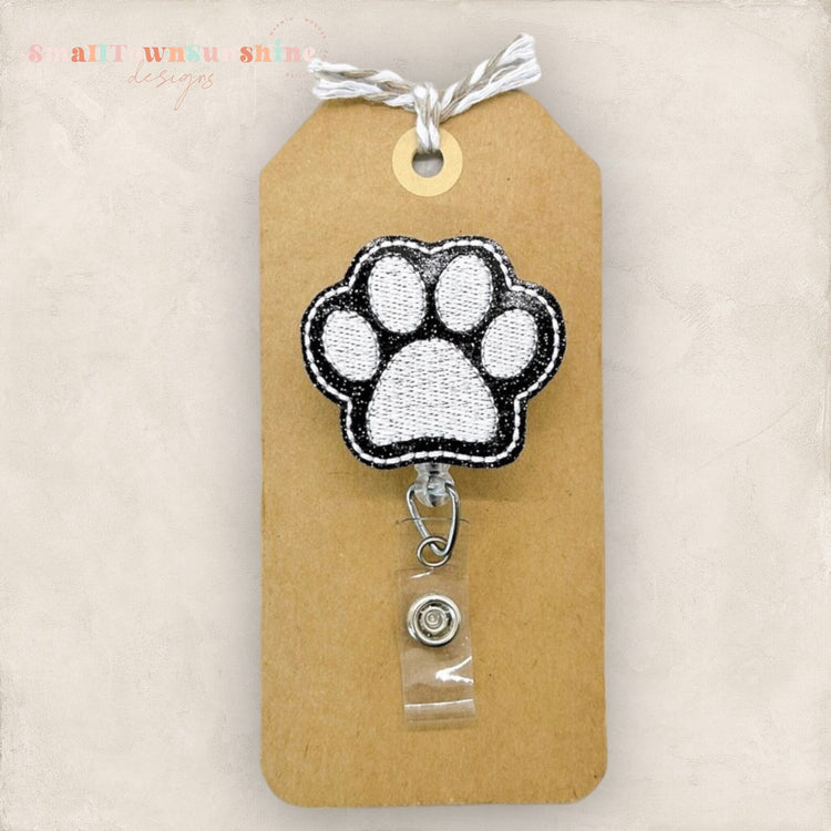 Paw Print Badge Topper