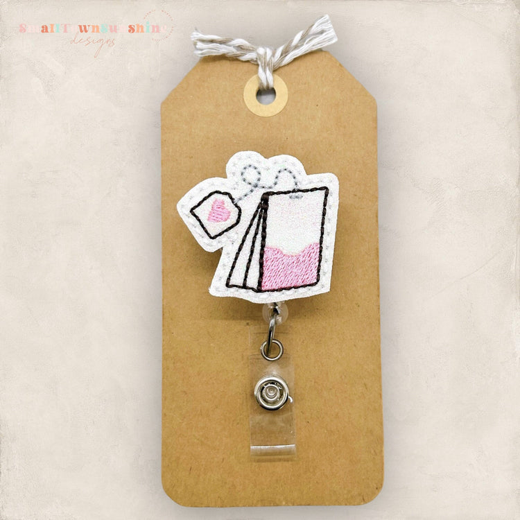 Tea Bag Badge Topper