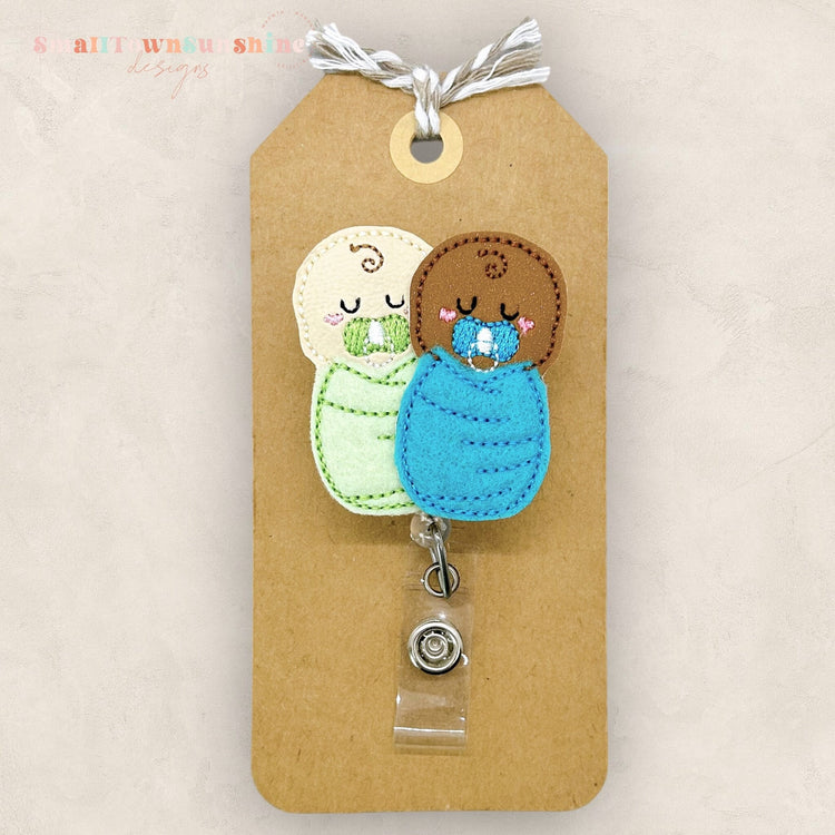 Diverse Baby Boys Badge Topper