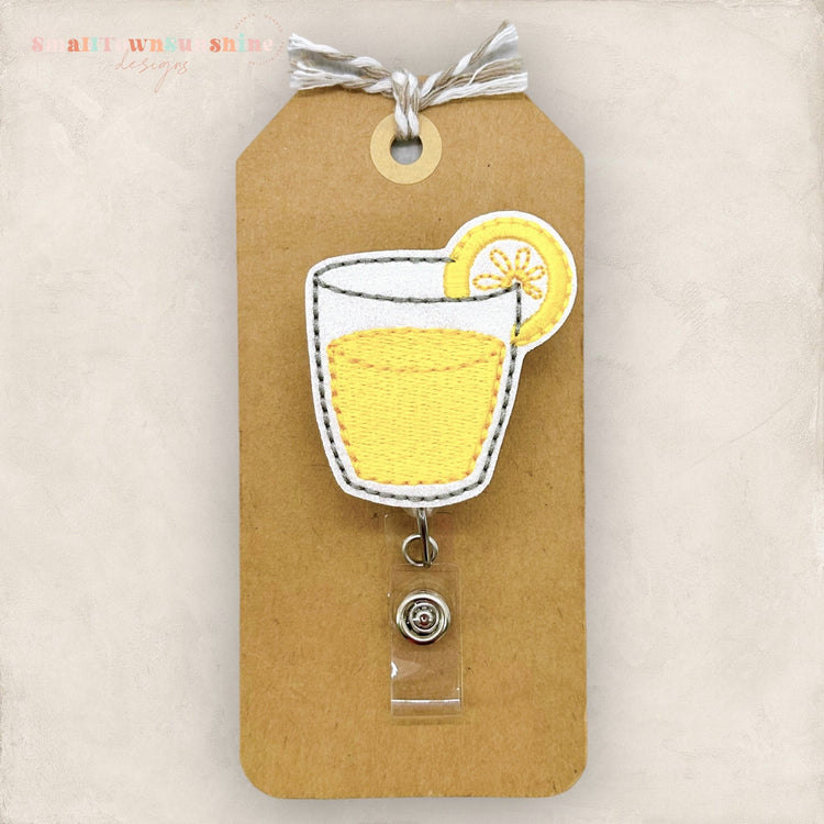 Lemonade Badge Topper