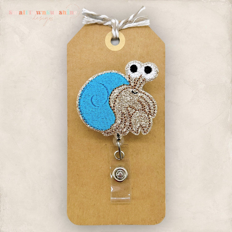 Hermit Crab Badge Topper