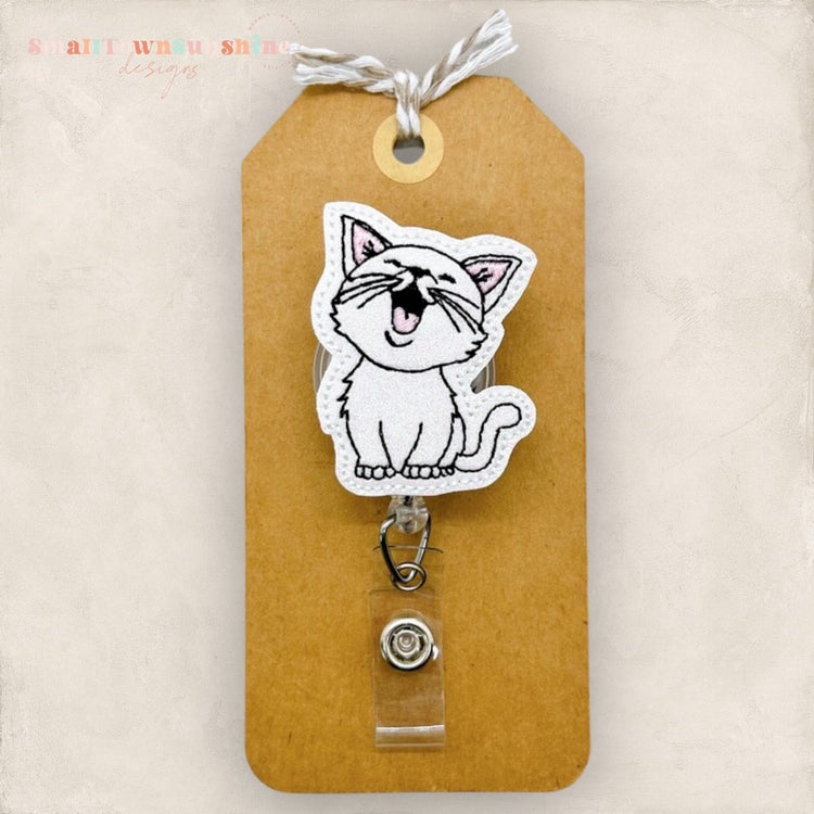 Cat Badge Topper
