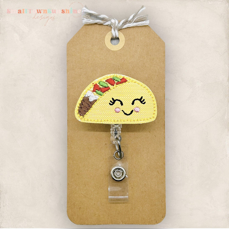 Taco Badge Topper