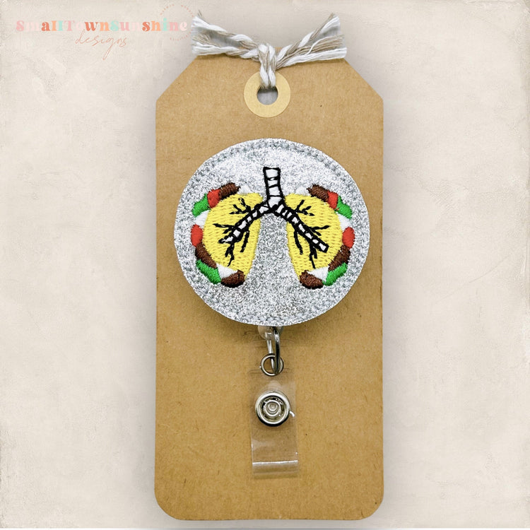 Taco Lungs Badge Topper