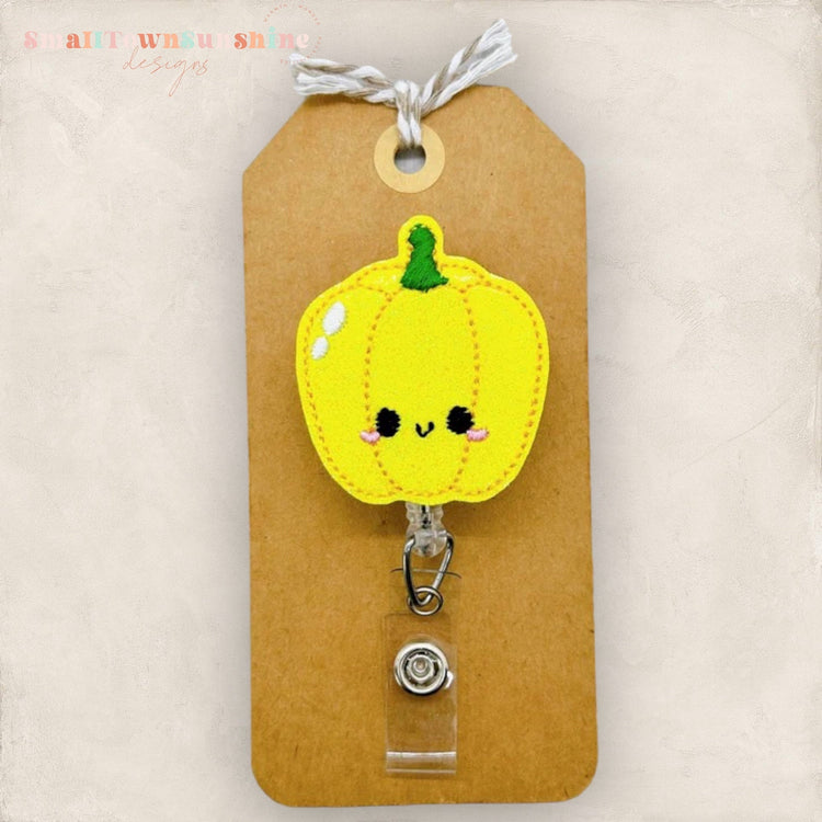 Yellow Bell Pepper Badge Topper