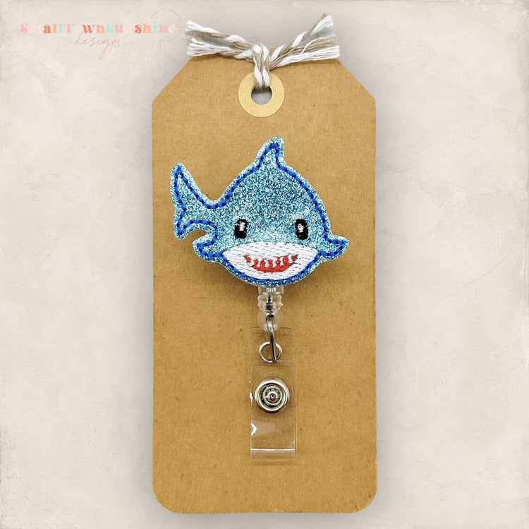 Shark with Teeth Badge Topper