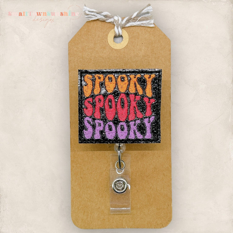Spooky Badge Topper