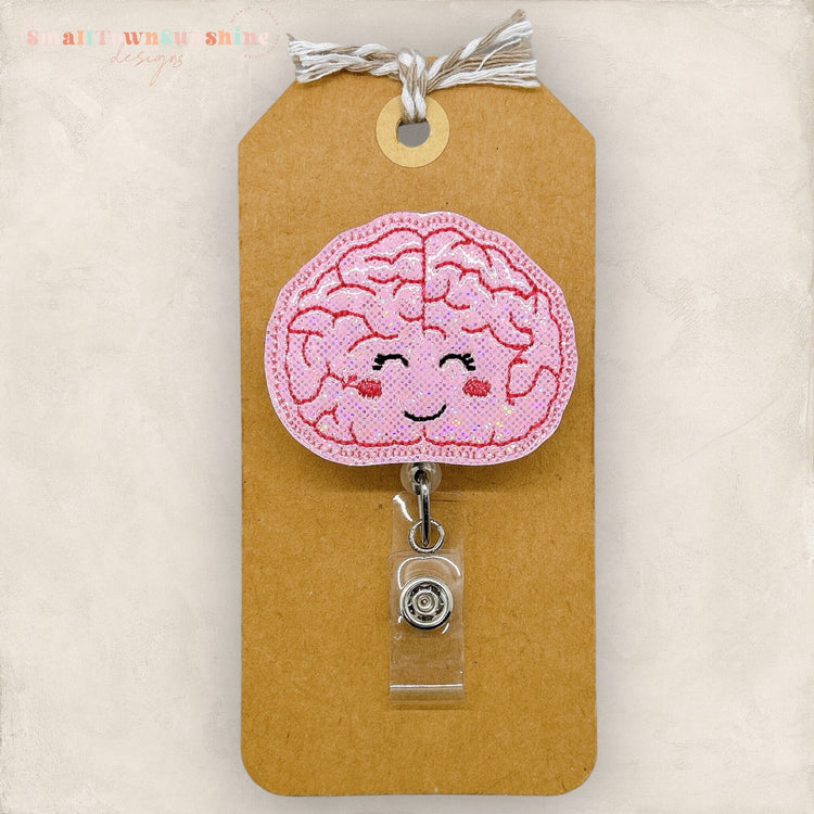 Happy Brain Badge Topper