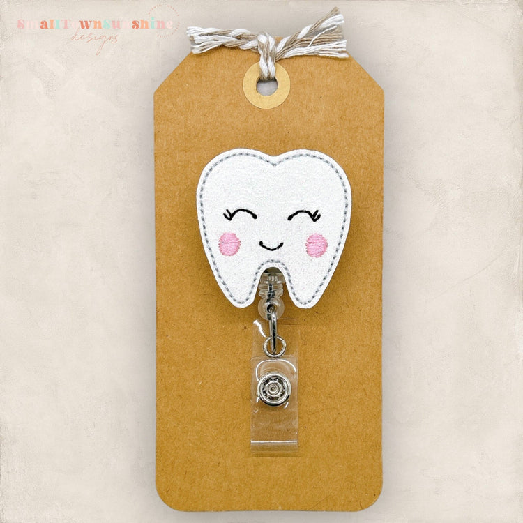 Cute Tooth Badge Topper