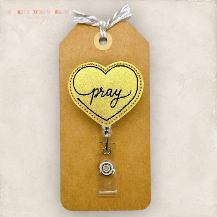 Pray Badge Topper