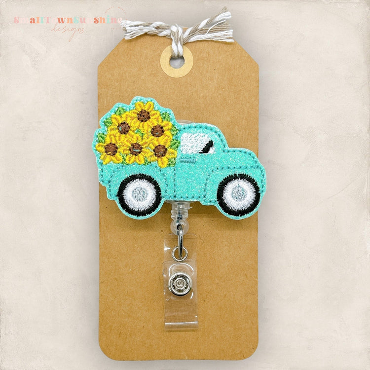 Sunflower Truck Badge Topper
