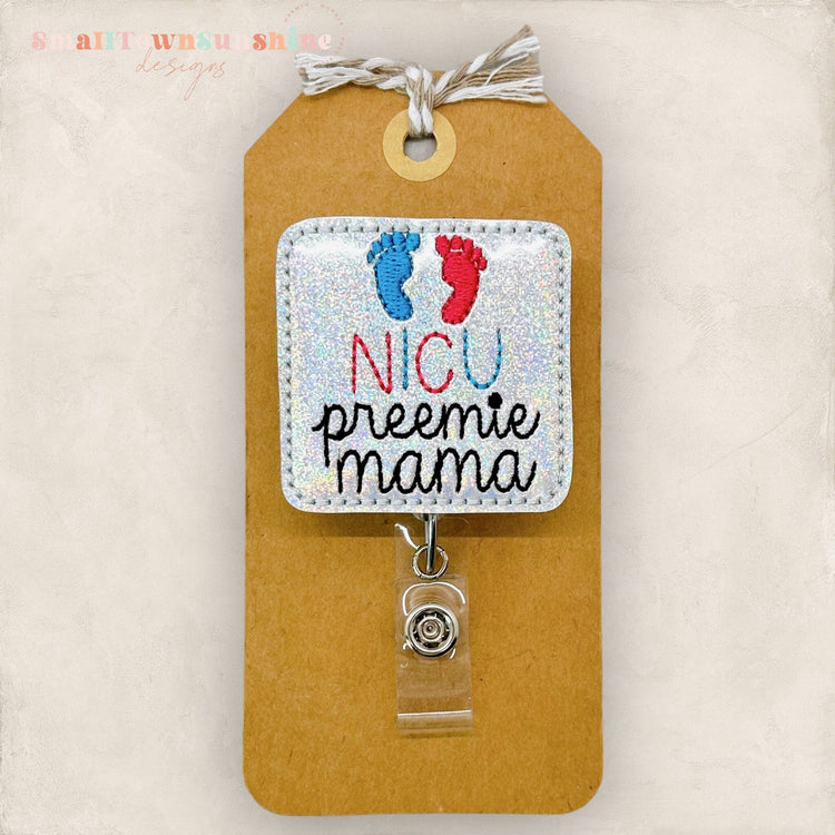 NICU Preemie Mama Badge Topper
