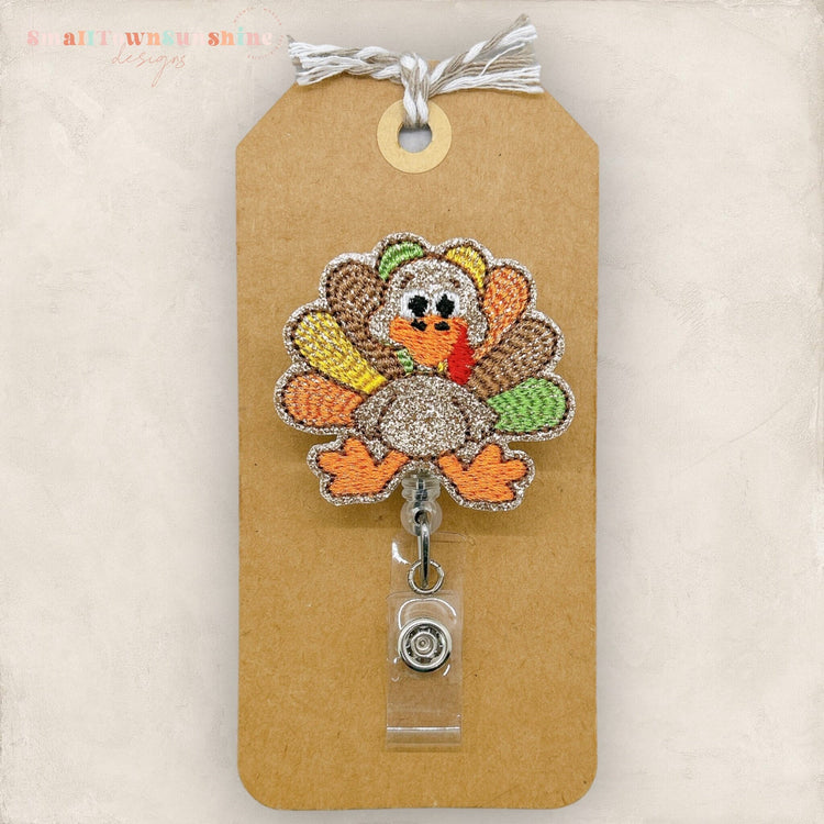 Turkey Boy Badge Topper