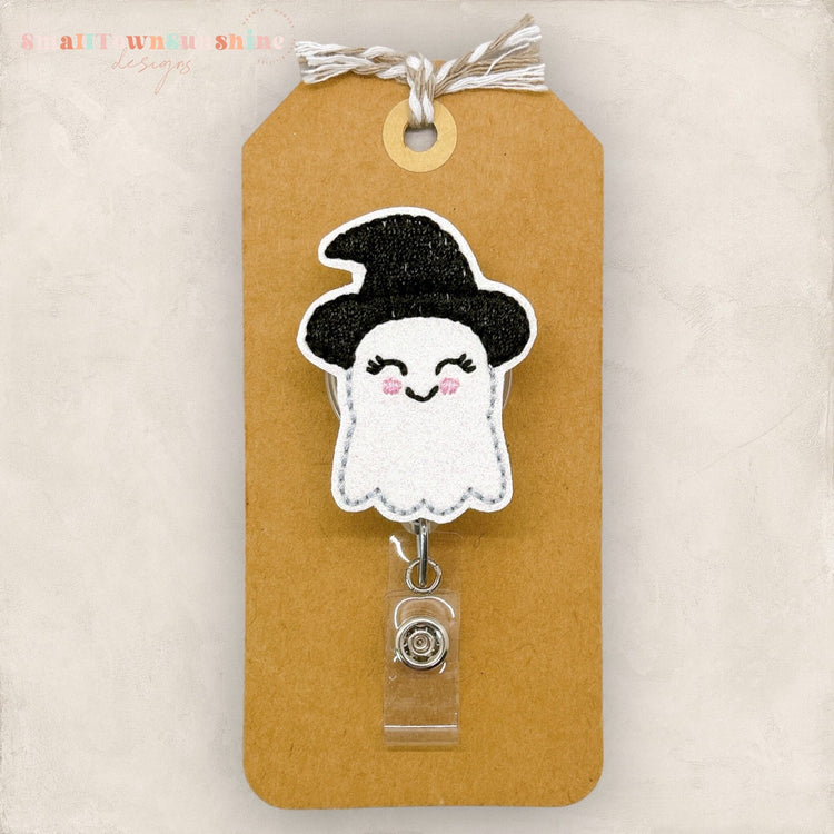 Witch Ghost Badge Topper