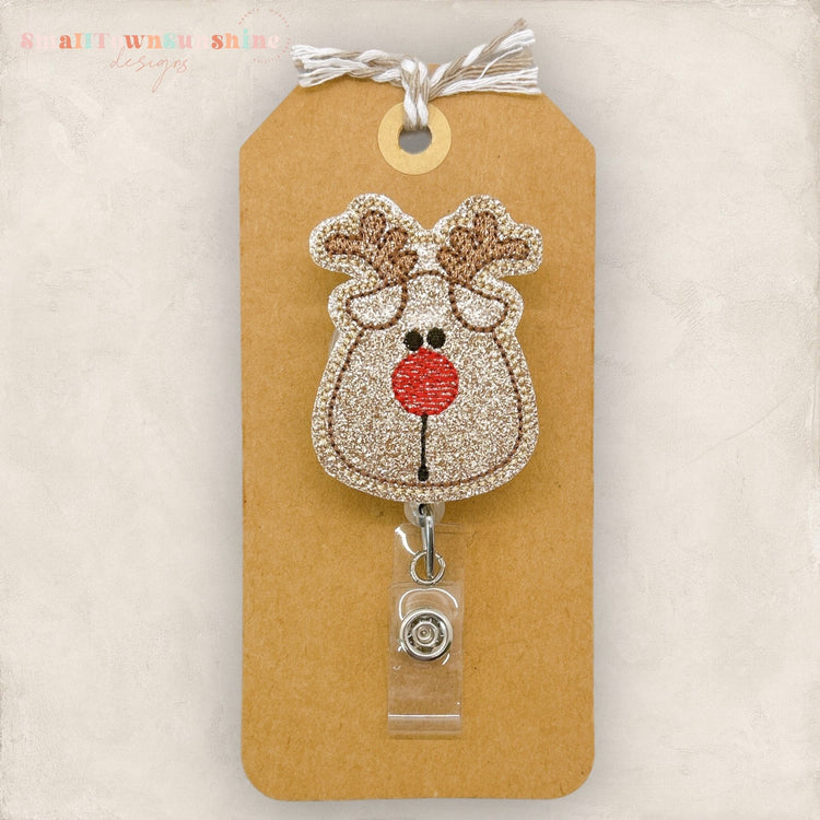 Reindeer Badge Topper
