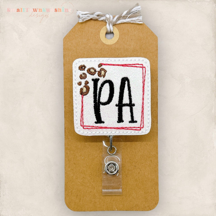 Physician Assistant Badge Topper